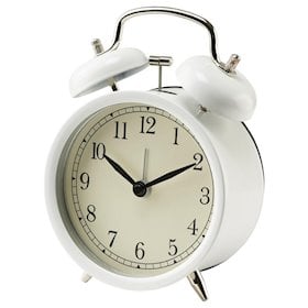 Alarm clock IKEA Dekad white